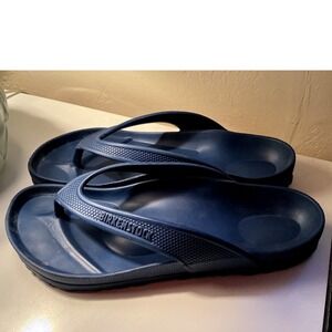 Birkenstock Honolulu EVA Flip Flops Men 7 / Women 9 Navy Slide Thong Sandals